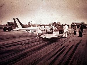 crash landing / no gear